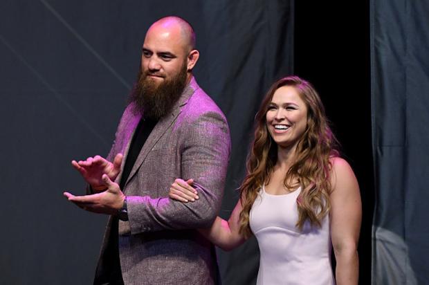 Ronda Rousey’s Husband Travis Browne KO’s Security During WWE Segment