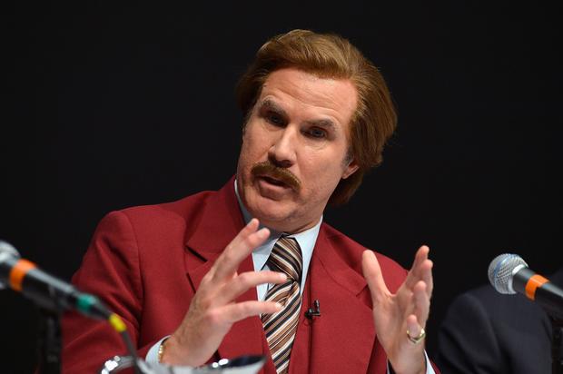 Will Ferrell Channels Ron Burgundy For Los Angeles Kings Broadcast