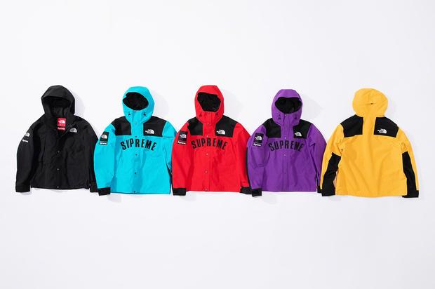 Supreme & The North Face Team Up For Some Colorful Rain Gear