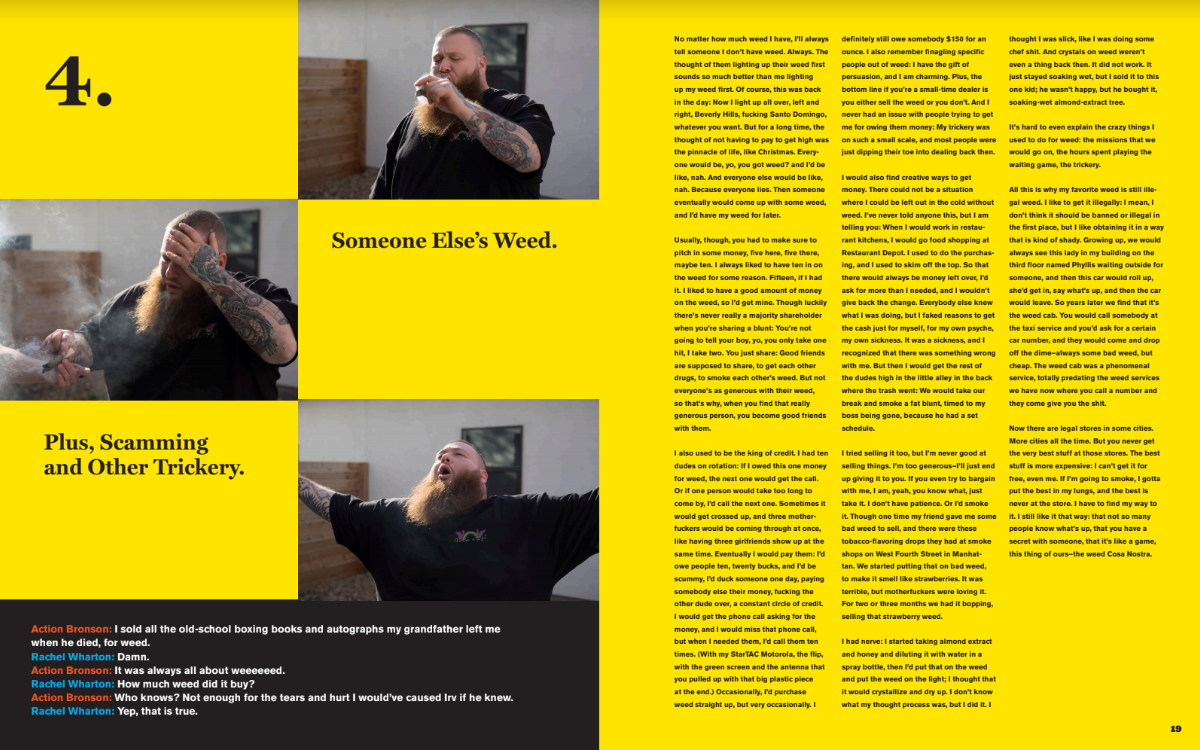 Action Bronson Releases His Second Book ‘Stoned Beyond Belief’