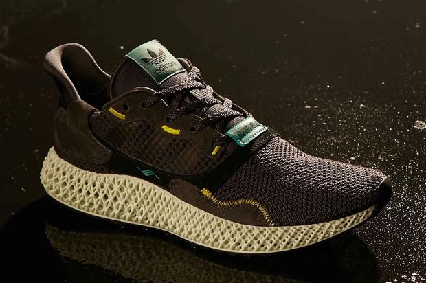 Adidas ZX4000 4D “Carbon” New Images & Release Information