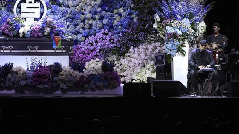 Stevie Wonder Calls For Stricter Gun Control Laws At Nipsey Hussle’s Memorial
