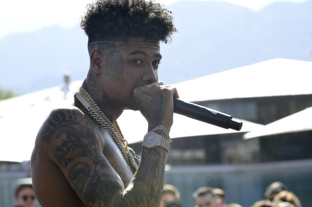 Blueface Brings His Kid On Stage During Recent Performance