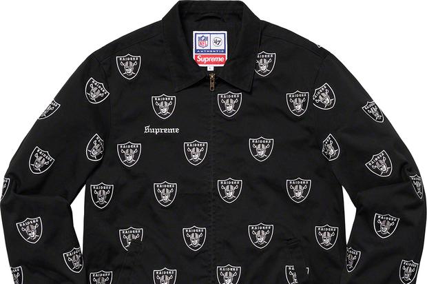 Supreme x Oakland Raiders Apparel Collection Releasing Thursday