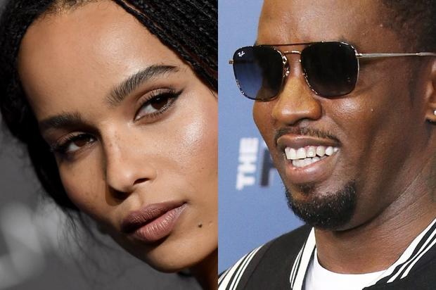 Diddy Is Completely In Awe Of Zoe Kravitz’ Sultry Watermelon Pose
