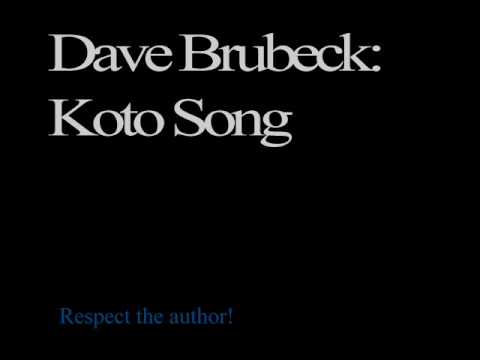 Samples: Dave Brubeck – Koto Song (rare version)