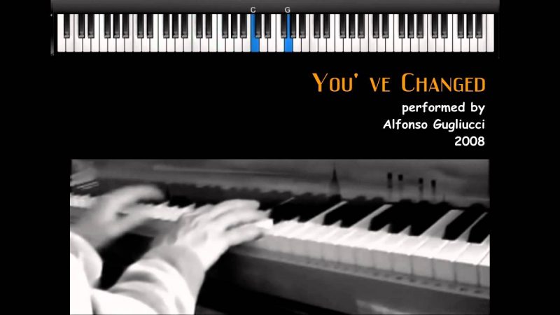 Samples: You’ve Changed  –  jazz piano
