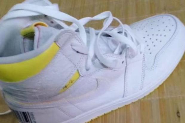 Air Jordan 1 High OG Colorway With Yellow Barcodes Revealed