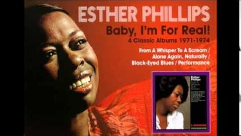 Samples: Esther Phillips =  Baby, I’m For Real