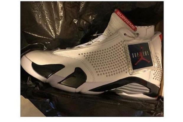 Supreme x Air Jordan 14 Rumored For This Summer: First Look