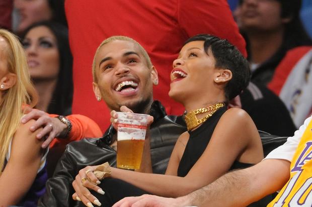 Chris Brown Applauds Rihanna’s New Lingerie Photo In The Comments
