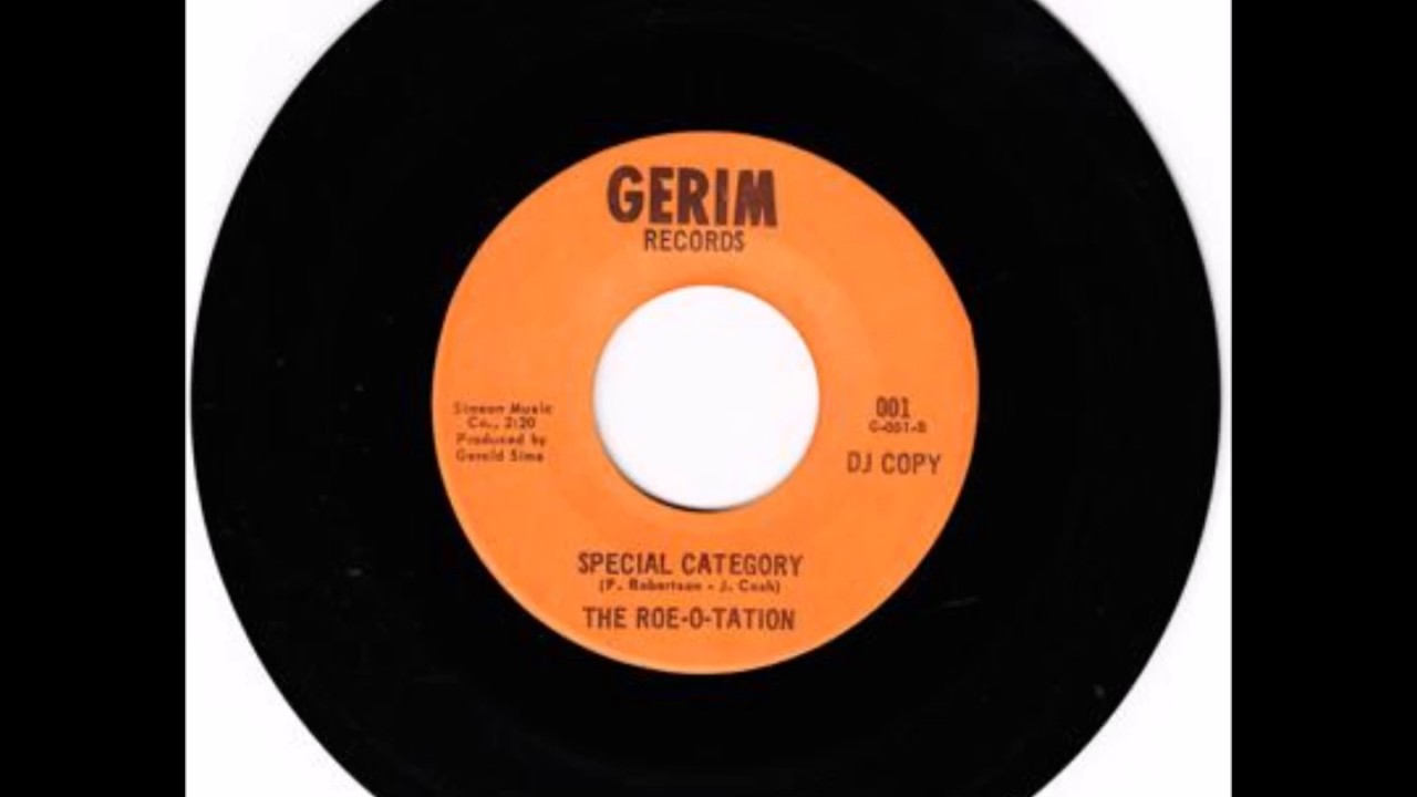 Samples: The Roe-O-Tation – Special Category (USA 1970)