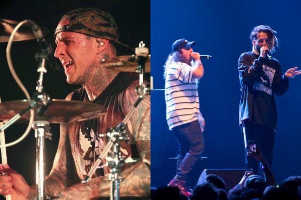 $uicideboy$, Travis Barker Reveal Cover & Release Date For “Live Fast Die Whenever”