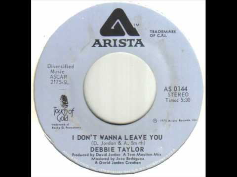 Samples: Debbie Taylor – I Don’t Wanna Leave You.wmv