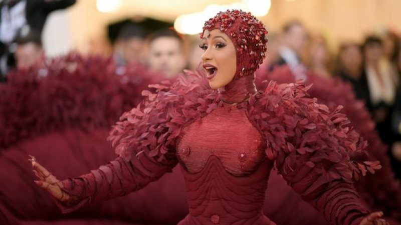 Cardi B’s Met Gala Ruby Nipples Cost $500,000 Alone