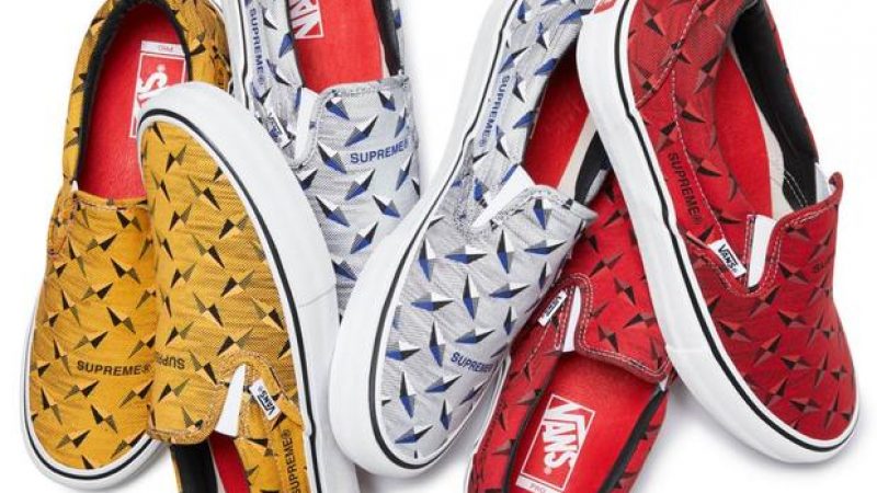Supreme x Vans “Diamond Plate” Collection Drops Today: Official Images