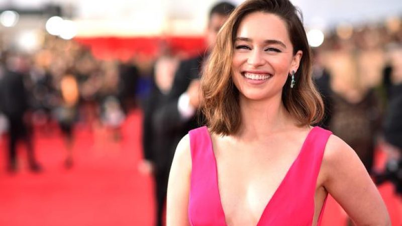 Emilia Clarke Jokingly Solves Mysterious “Game Of Thrones” Starbucks Cup Case