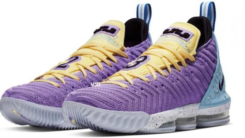 Nike LeBron 16 “Lakers” Coming Soon: Official Photos, Details