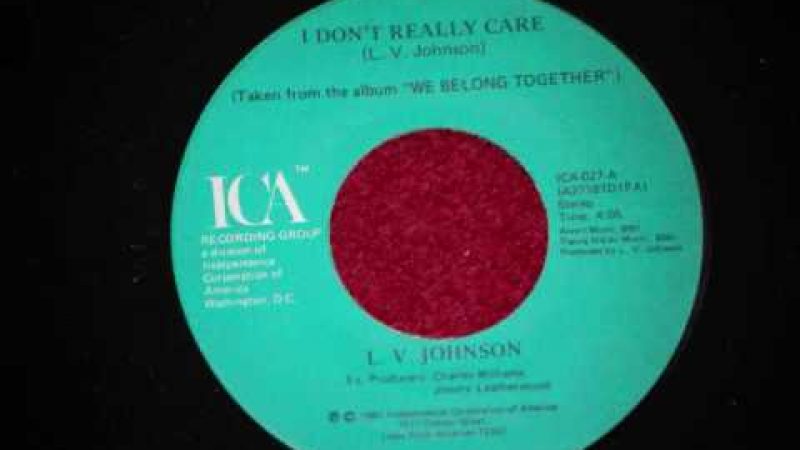 Samples: L V  Johnson – I Don’t Really Care