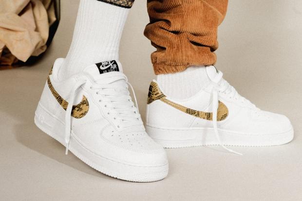 Nike Air Force 1 Low “Ivory Snake” Returns Over 20 Years After Debut