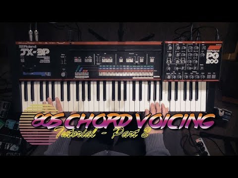 Samples: 80s Chord Voicing Tutorial – Part 2