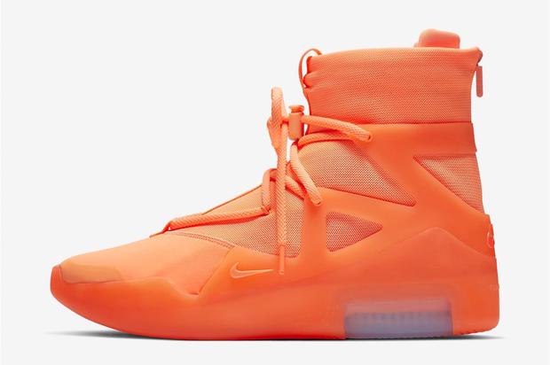 Nike Air Fear Of God 1 “Frosted Spruce” & “Orange” Releasing At Select Foot Lockers