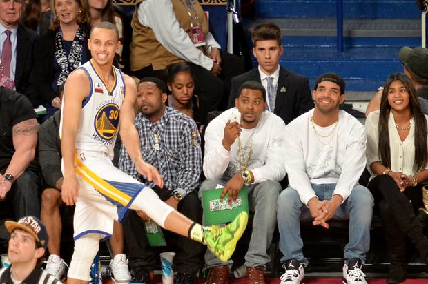 Steph Curry Reacts To Drake’s Courtside Antics Before NBA Finals