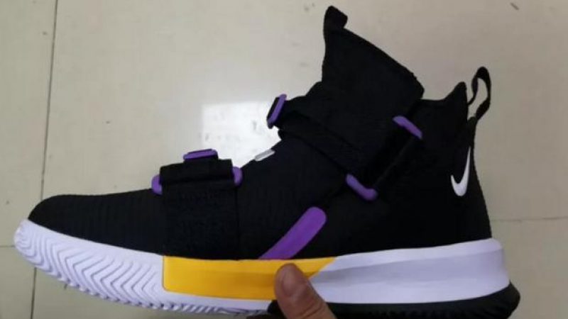 Nike LeBron Soldier 13 Surfaces In Lakers Colorway: First Look