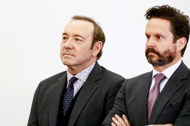 Disgraced Actor Kevin Spacey Resurfaces For Groping Trial