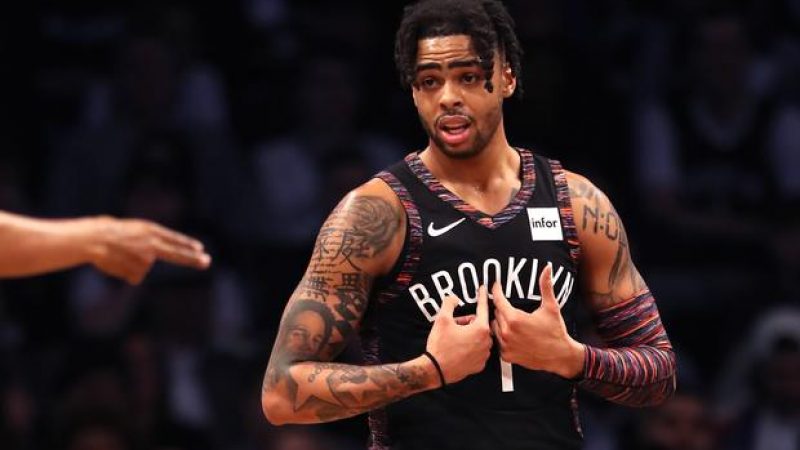 D’Angelo Russell Lifts Spanish Soccer Star To Help Him Dunk: Watch