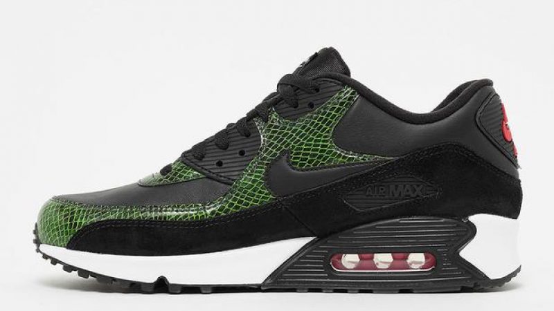 Nike Air Max 90 “Green Python” Release Date, Detailed Images
