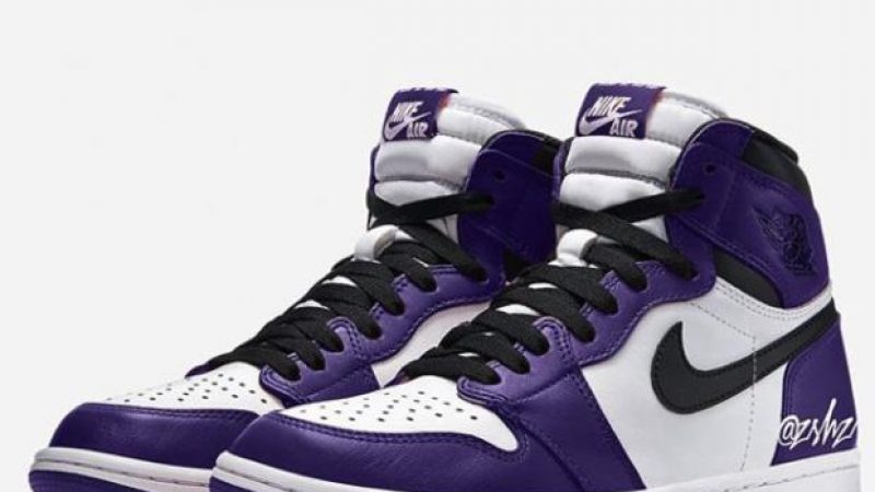 Air Jordan 1 High OG “Court Purple” Expected For 2020: First Look