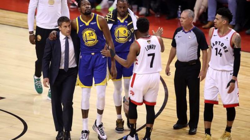 Kevin Durant Injury Sparks Reaction From NBA Players On Twitter