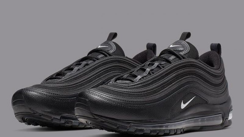 Nike Air Max 97 To Drop In Stealthy Black Colorway: Official Photos