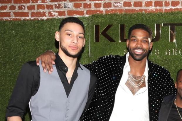 Ben Simmons & Tristan Thompson Spotted Lamborghini Shopping In Beverly Hills