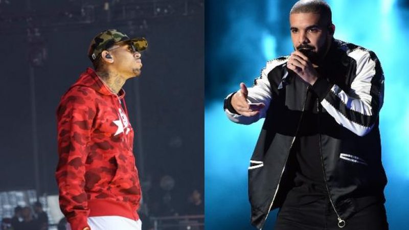 Chris Brown & Drake Celebrate “No Guidance” With Epic Comic Book Artwork