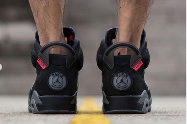 PSG x Air Jordan 6 Collab Releasing In July: On-Foot Images