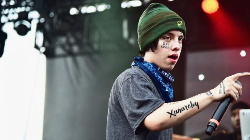 Lil Xan Brought Gun To Photo Shoot That Looks Eerily Similar To Gas Station Weapon