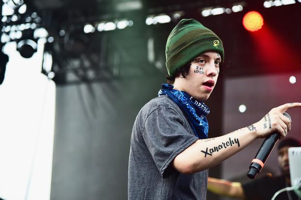 Lil Xan Brought Gun To Photo Shoot That Looks Eerily Similar To Gas Station Weapon