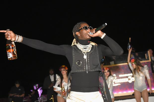 Young Thug Celebrates His First Diamond Plaque