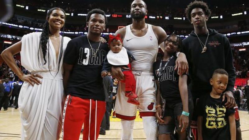 Dwyane Wade Comments On Supporting His Son At Miami Pride Parade
