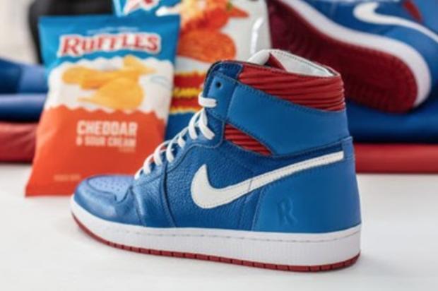 Anthony Davis Reveals Custom Nike x Ruffles Sneaker Collab
