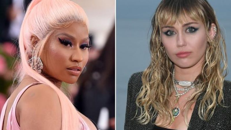 Nicki Minaj Calls Miley Cyrus A “Perdue Chicken” On Queen Radio