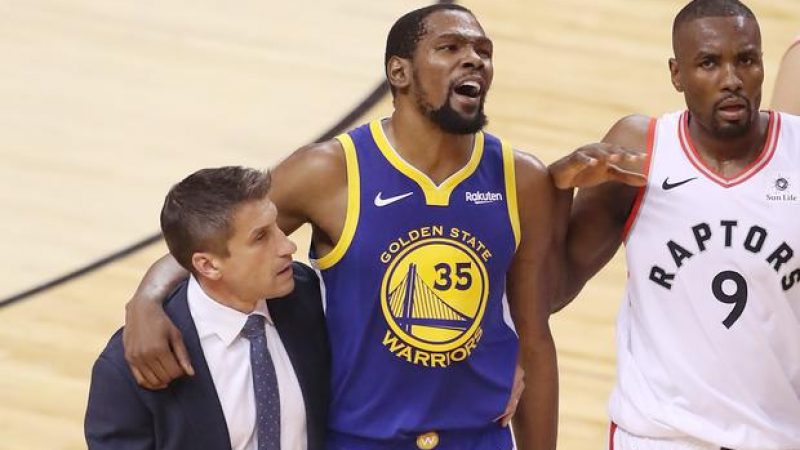 Kevin Durant Is Reportedly “Really Pissed” At Warriors After Injury