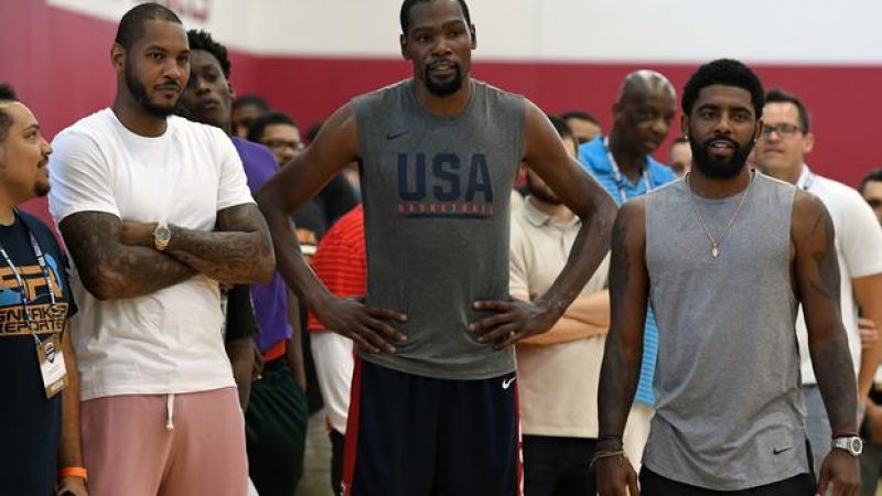 Kevin Durant & Kyrie Irving Have Met Twice To Discuss Future: Report