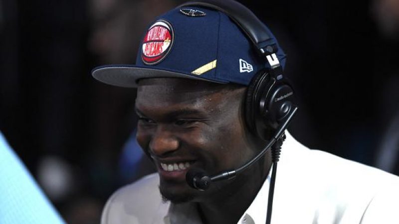 Zion Williamson Geeks Out Over Signed Drew Brees Jersey: Watch