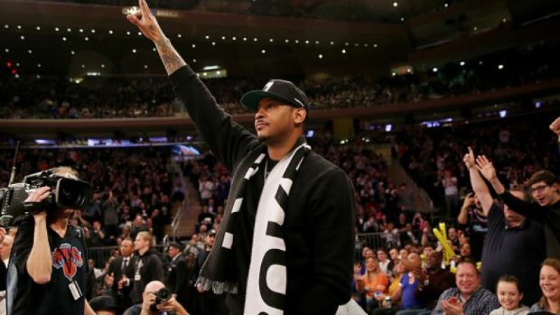 Carmelo Anthony Open To Returning To New York Knicks: Report