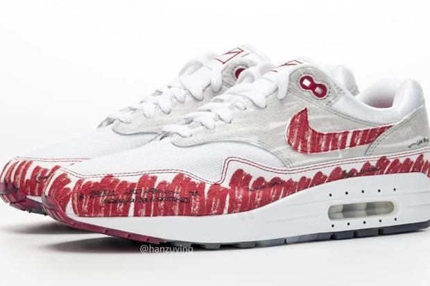 Nike Air Max 1 “Tinker Sketch” Turns The Classic Shoe Into A Drawing