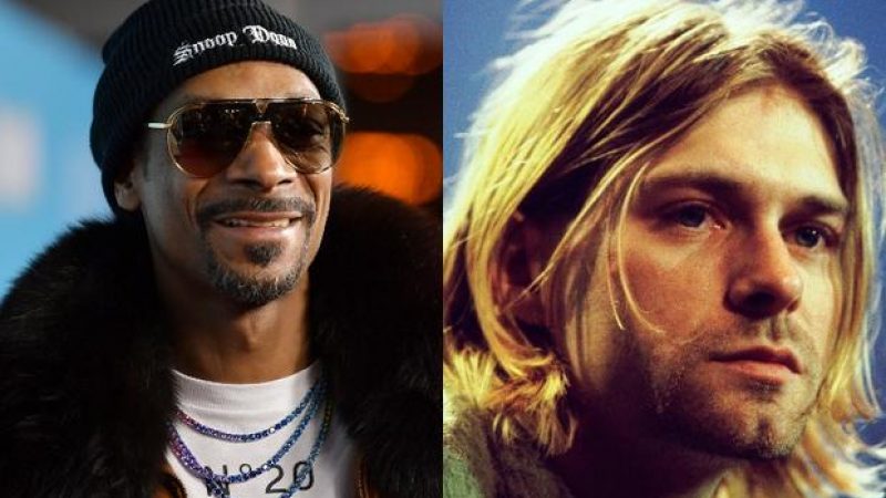 Snoop Dogg & Kurt Cobain Connect In Iconic Throwback Pic