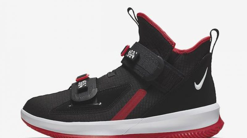 Nike LeBron Soldier 13 Set to Drops In “Bred” Colorway: Detailed Look